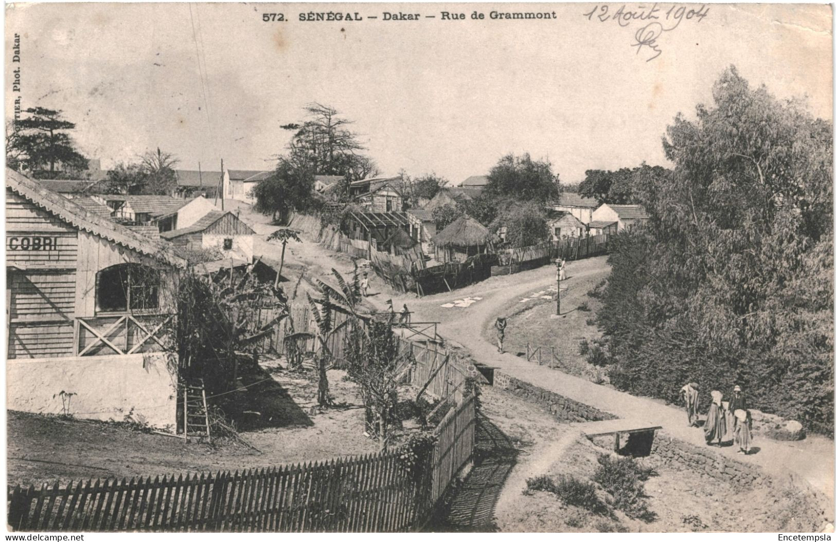 CPA Carte Postale Sénégal Dakar Rue De Grammont 1904 VM80311 - Senegal