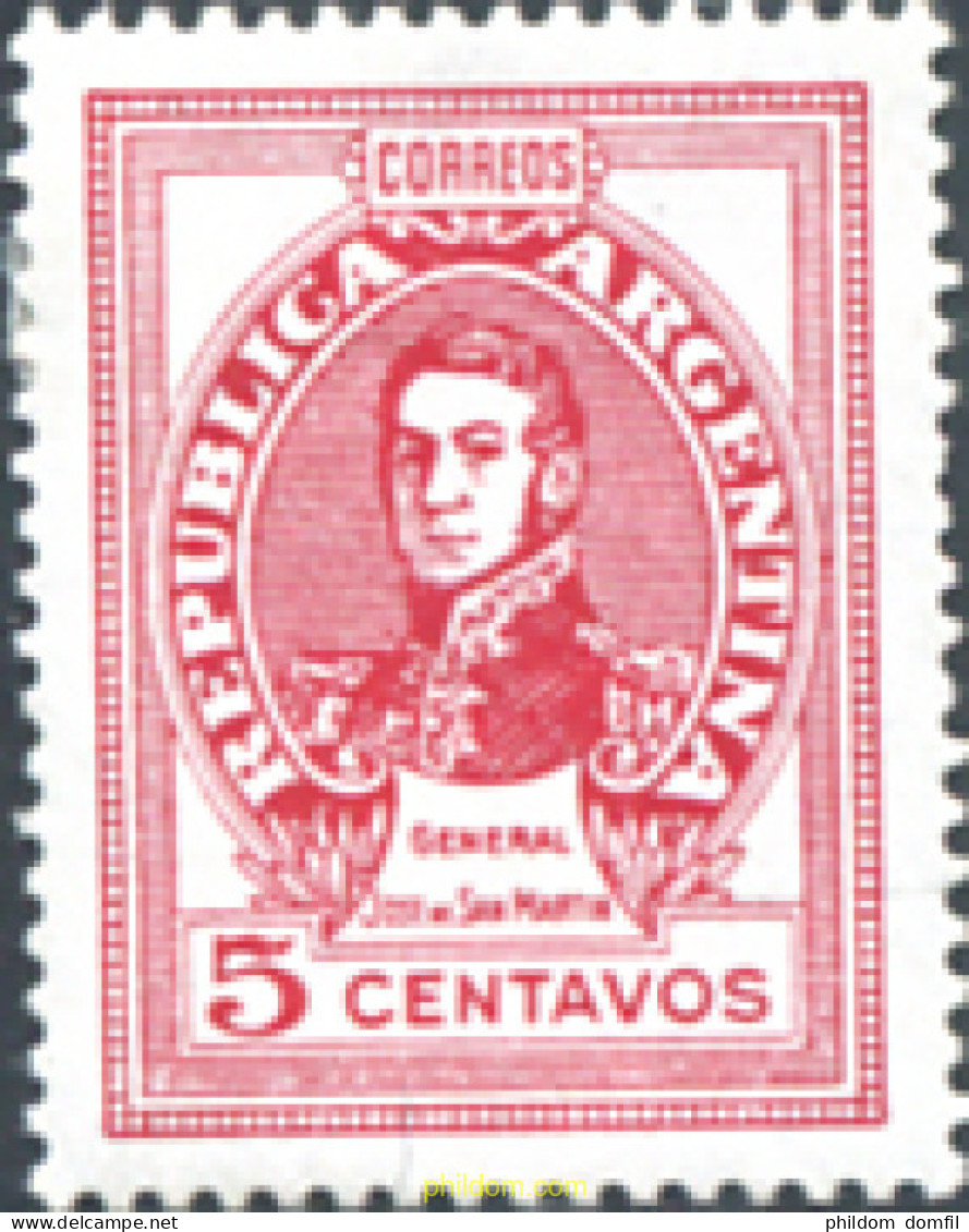286969 HINGED ARGENTINA 1945 SERIE BASICA - Unused Stamps