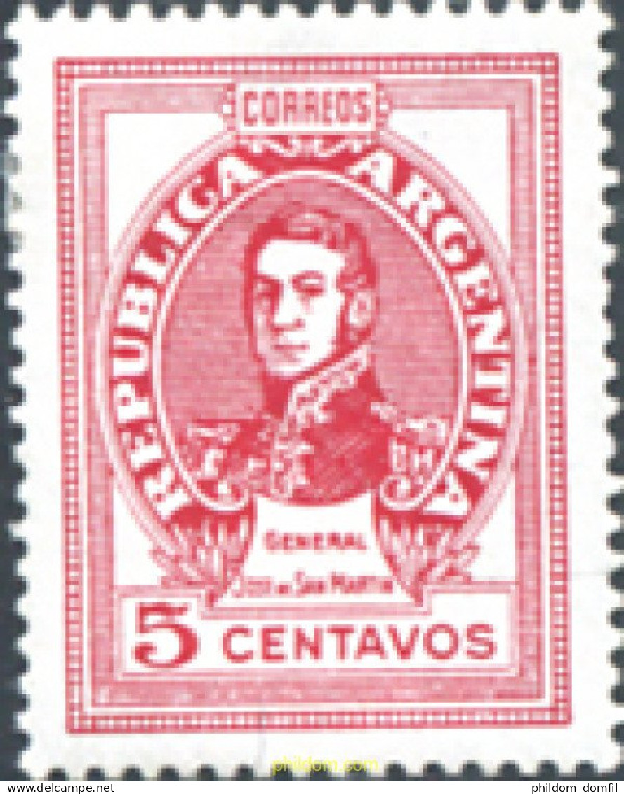 286969 HINGED ARGENTINA 1945 SERIE BASICA - Nuovi