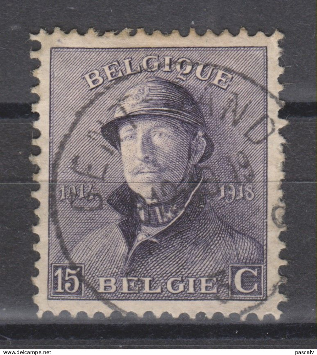COB 169 Oblitération Centrale GENT 3 - 1919-1920 Behelmter König