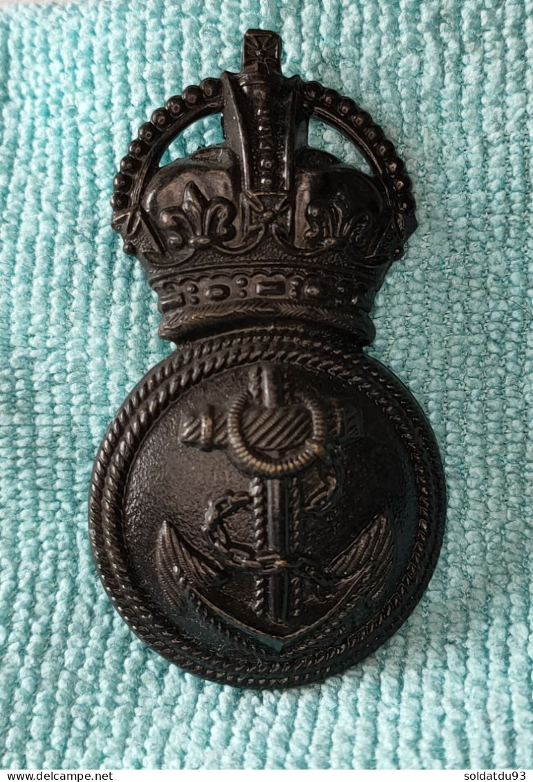 Insigne De Casquette Du Premier Maître De La Royal Naval Division RND - 1914-18
