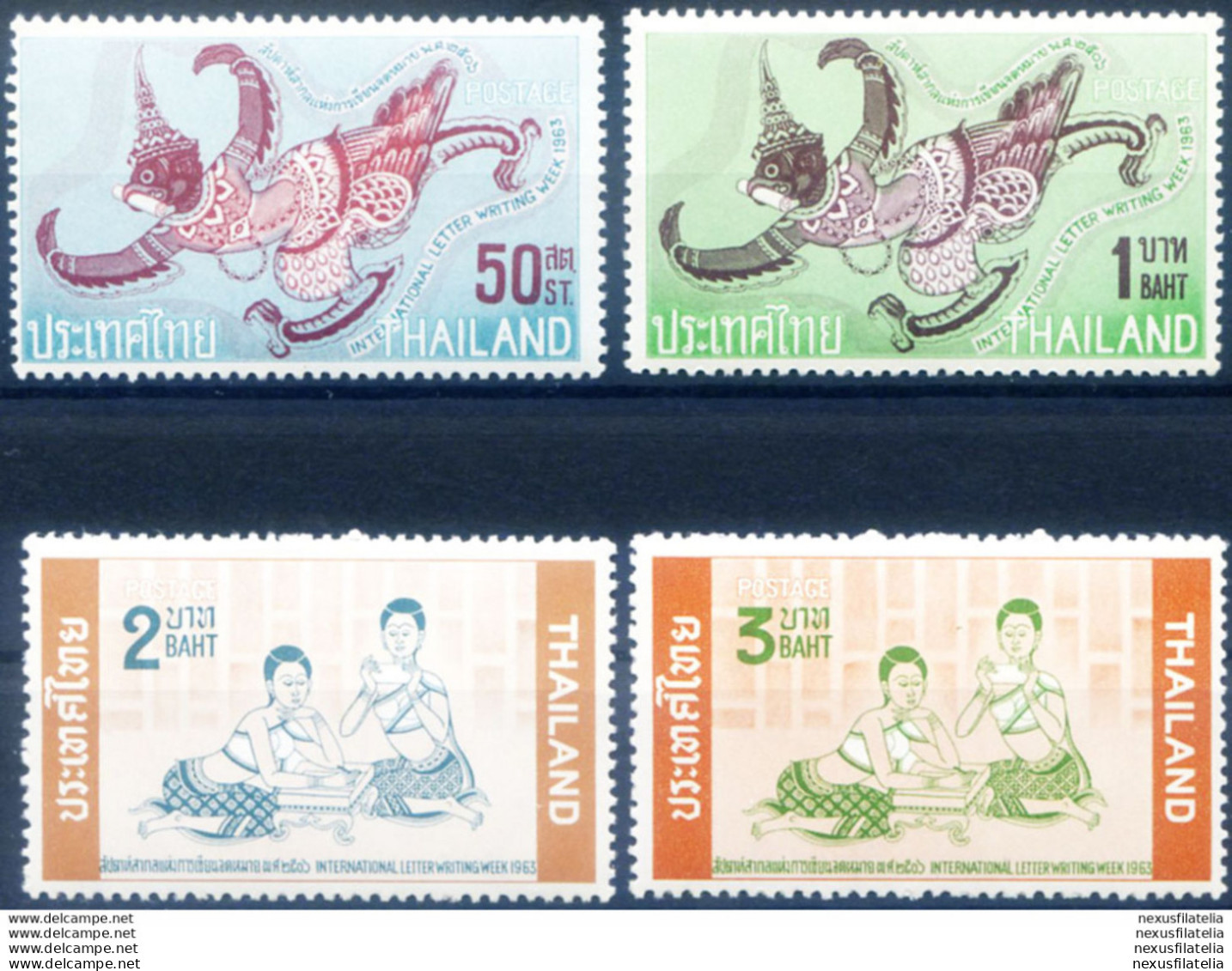 Settimana Della Lettera Scritta 1963. - Thailand