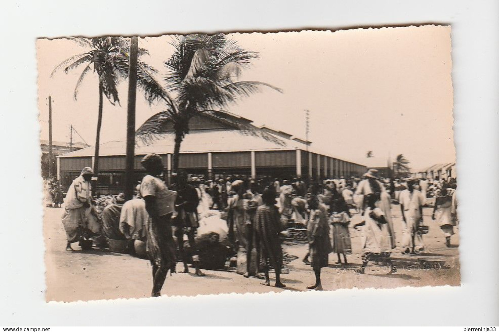 Saint Louis Du Sénégal : Marché, Colonial Photo/E.Sursock - Senegal