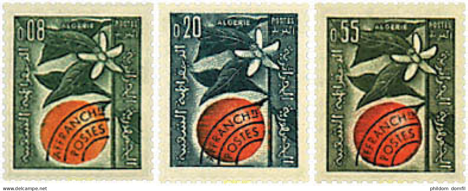 643203 MNH ARGELIA 1963 NARANJO - Algeria (1962-...)