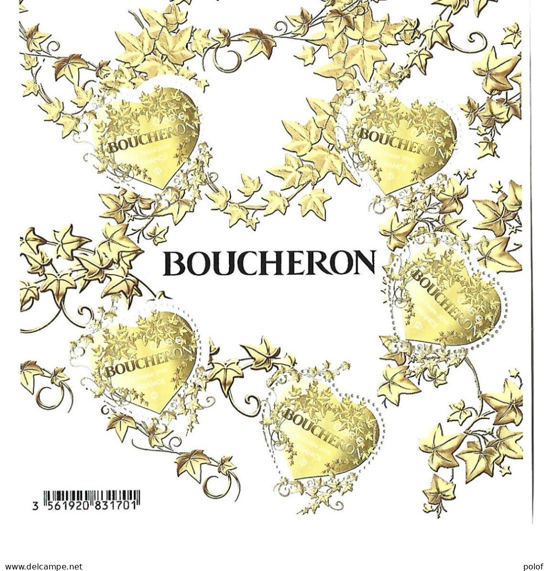 Bloc Feuillet N° 146 - Saint Valentin - Coeur Boucheron - Ungebraucht