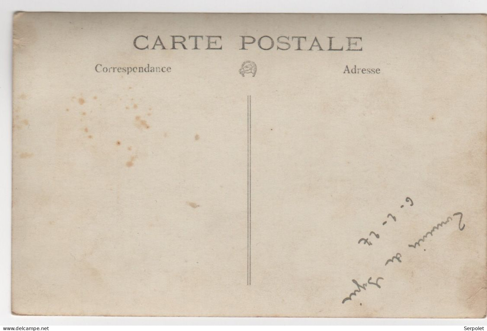 Carte Photo Syrie 6 Février 1927 - Siria