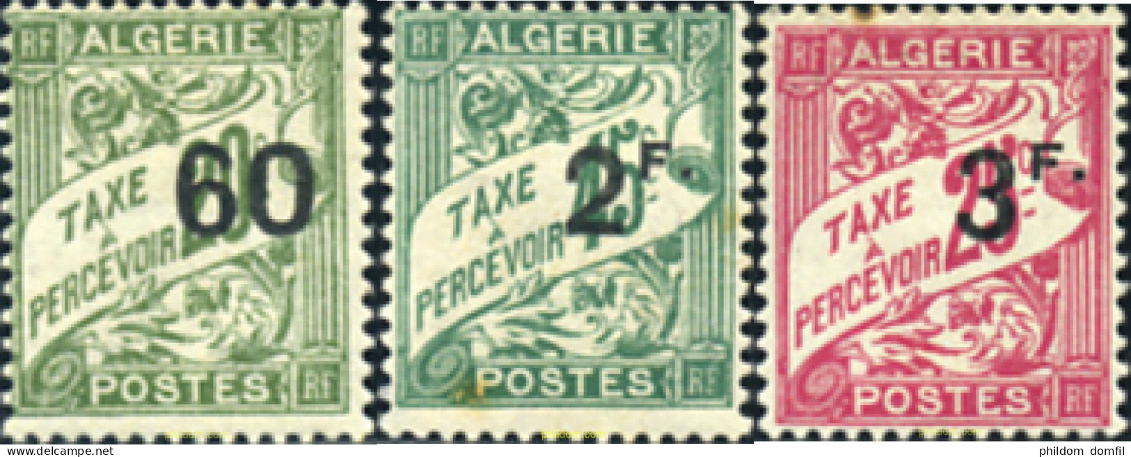 371047 HINGED ARGELIA 1926 SERIE BASICA - Algerien (1962-...)