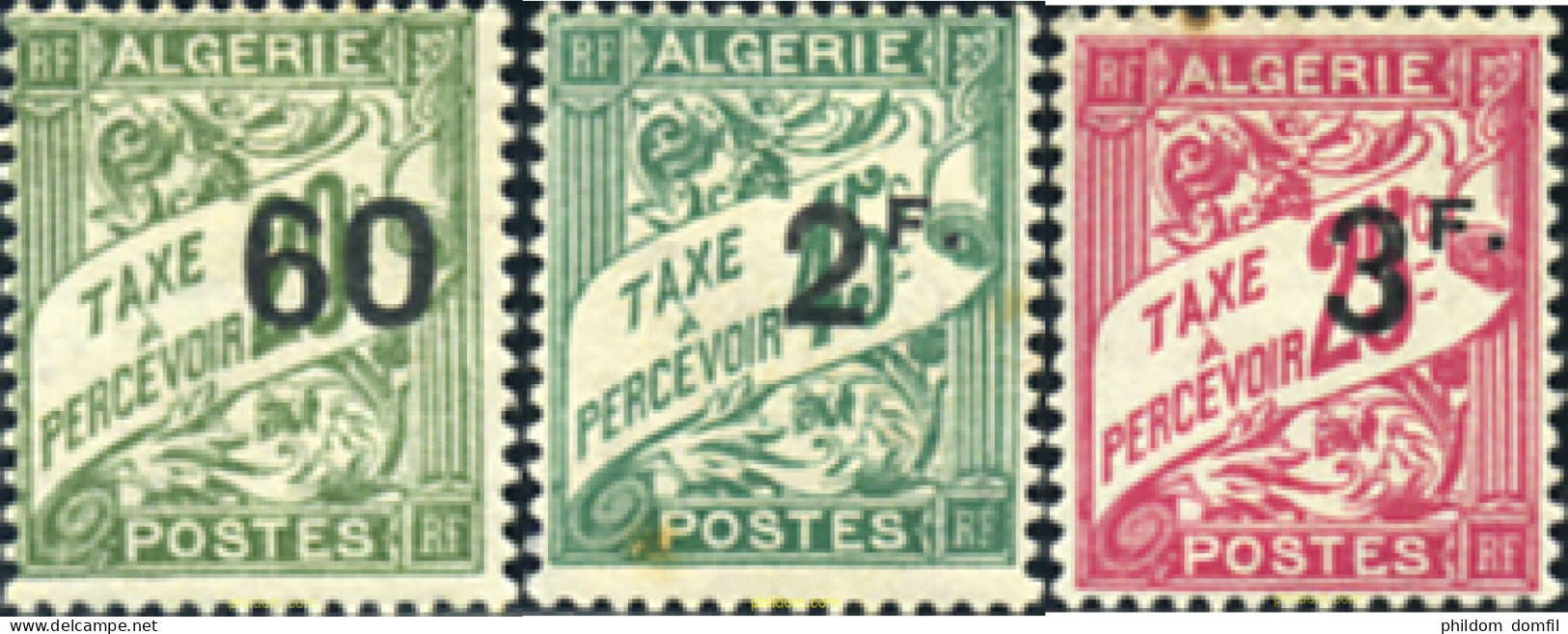 371047 HINGED ARGELIA 1926 SERIE BASICA - Algeria (1962-...)