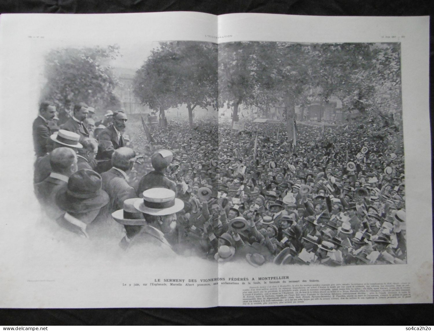 L'ILLUSTRATION N°3355 15/06/1907 La Photographie Des Couleurs; Signature De L'accord Franco-japonais L'assaut Au Pistole - L'Illustration