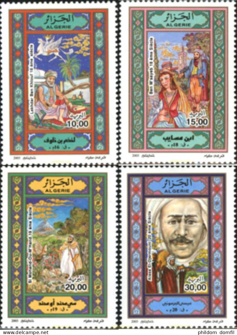 184278 MNH ARGELIA 2005 PERSONAJES - Algerien (1962-...)