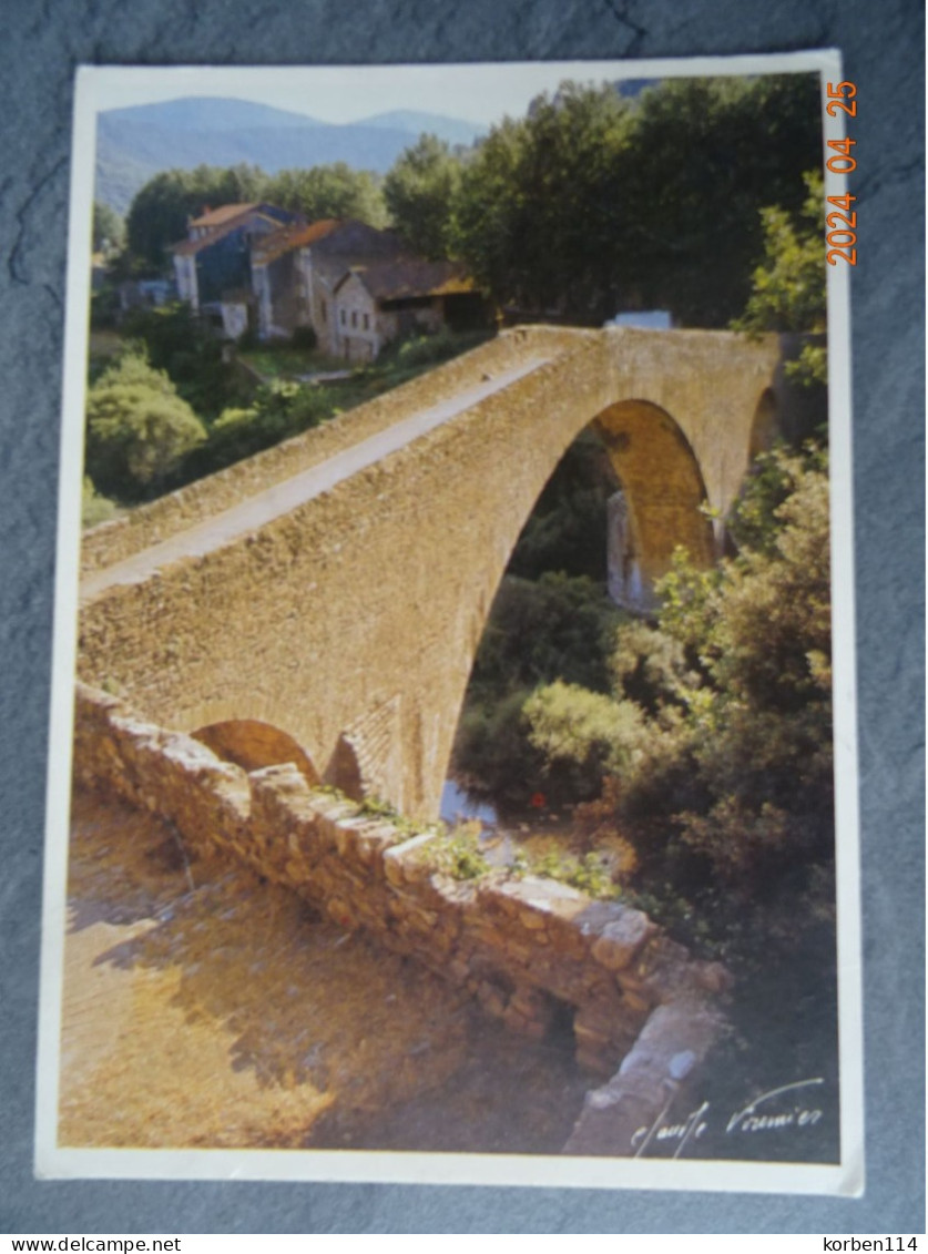 LANGUEDOC  OLARGUES   LE PONT ROMAN - Languedoc-Roussillon