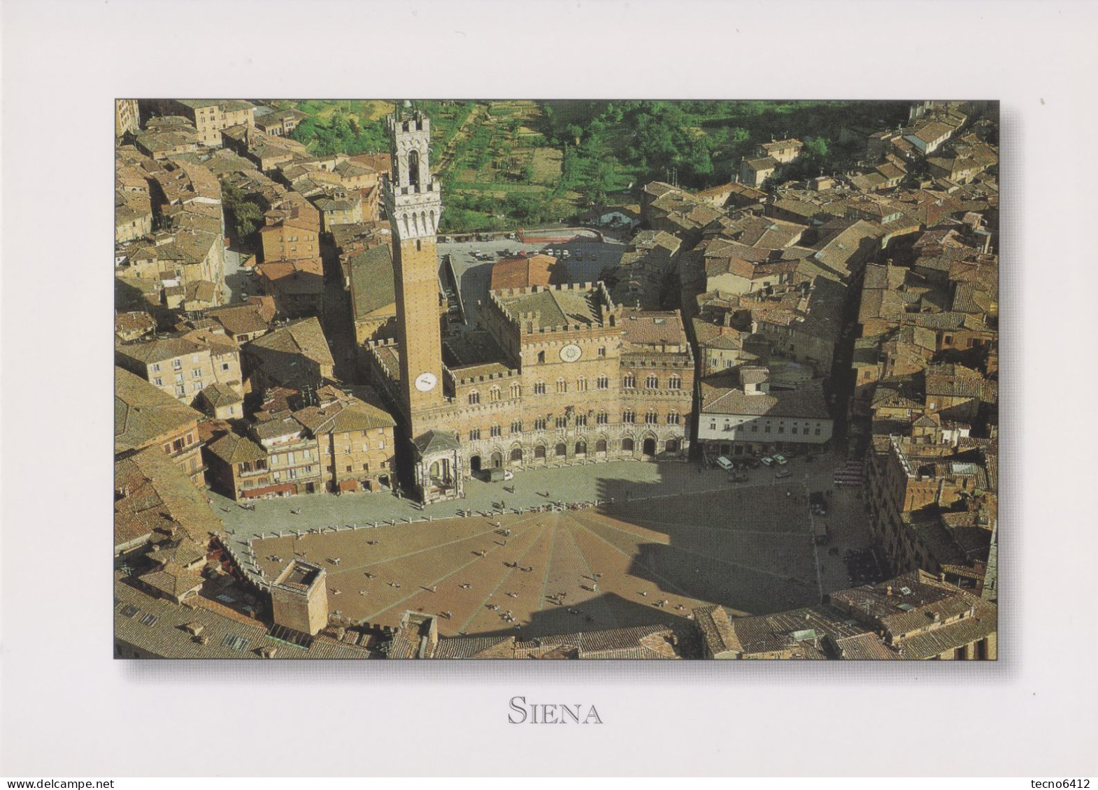 Siena - Piazza Del Campo - Non Viaggiata - Siena