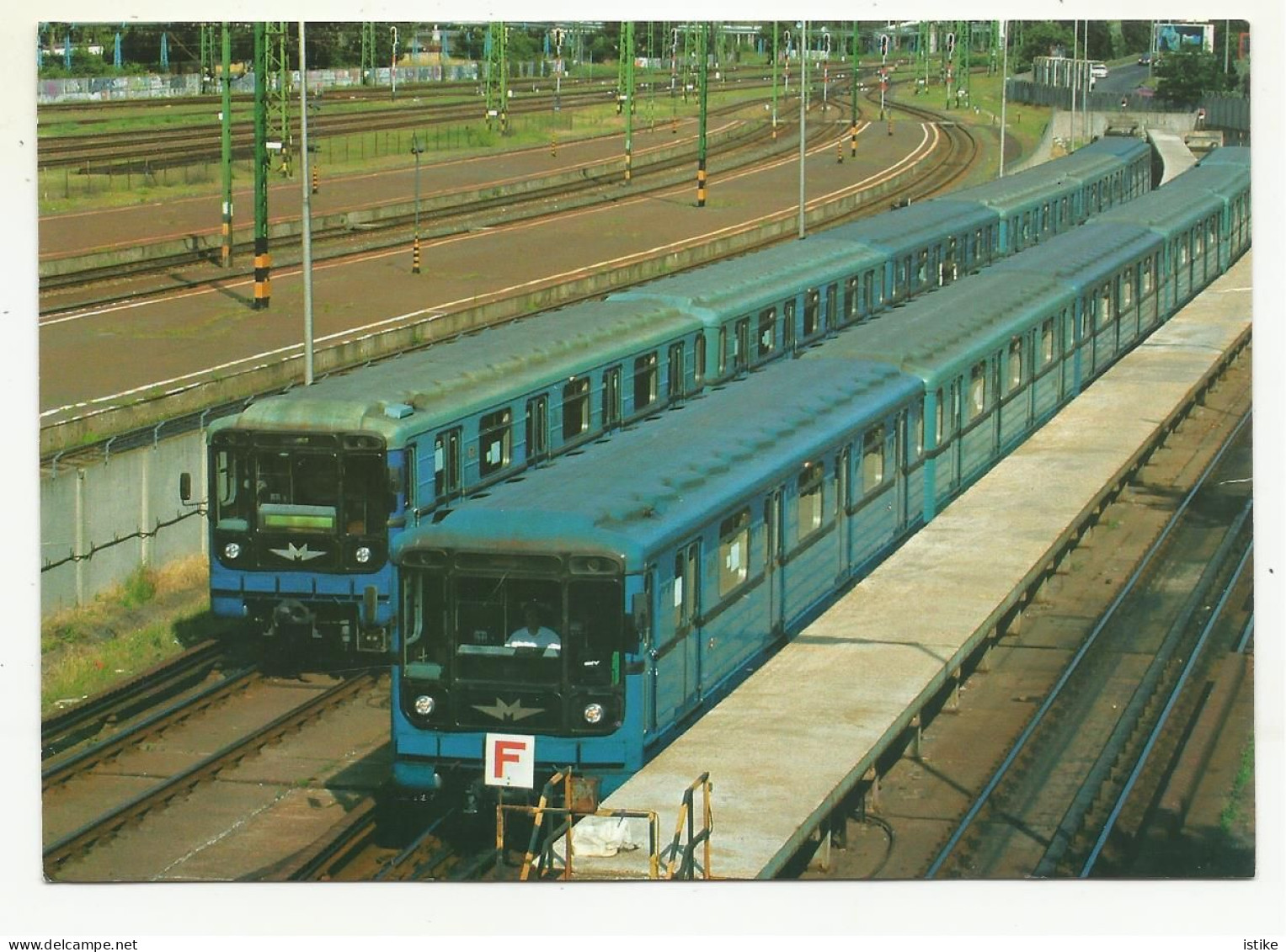 Hungary, Budapest  Transport Co., Underground Series 81 - 717, Made In USSR, 2004. - Metro