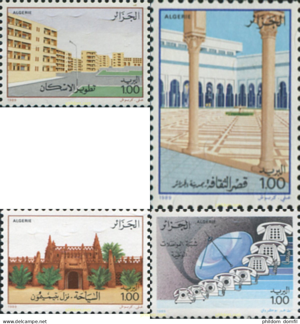 163342 MNH ARGELIA 1989 REALIZACIONES NACIONALES - Algeria (1962-...)