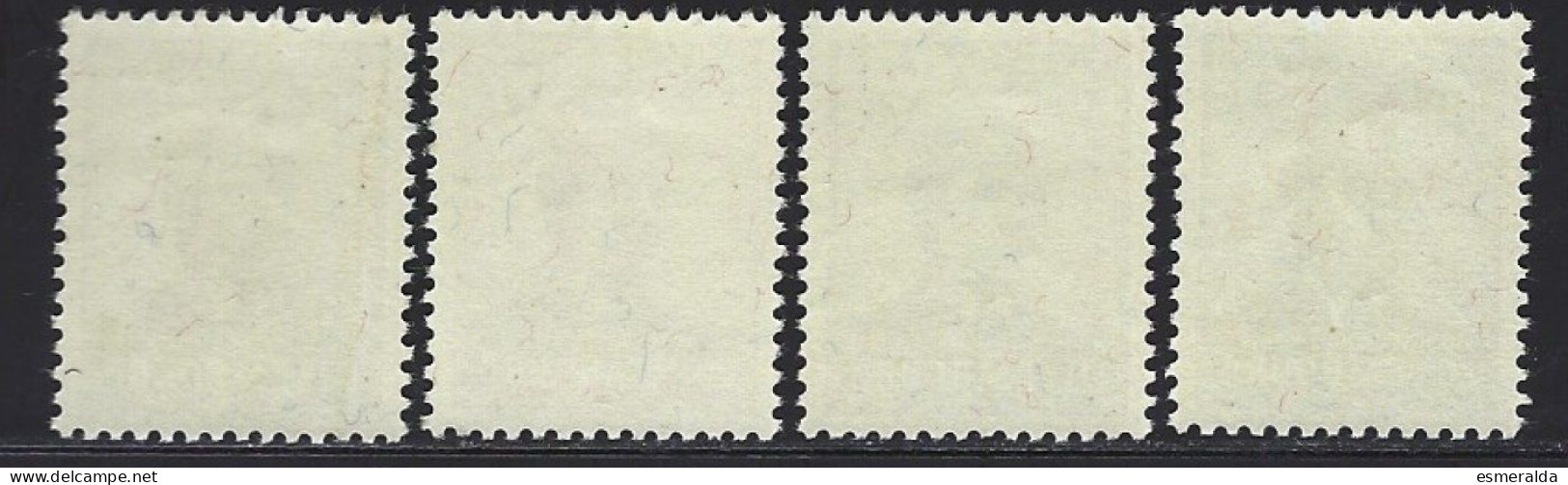 Luxembourg Yv 402/05,Caritas 1947,Michel Lentz,poète  **/mnh - Unused Stamps