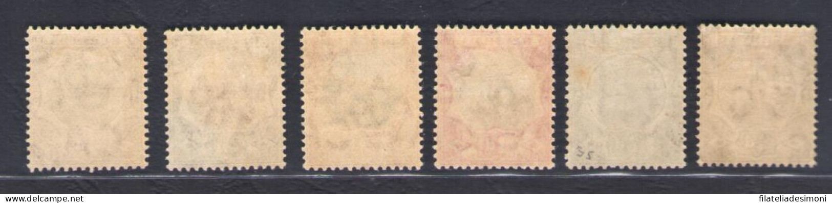1906-10 Bermuda, Stanley Gibbons N. 34/42 - MH* - Other & Unclassified