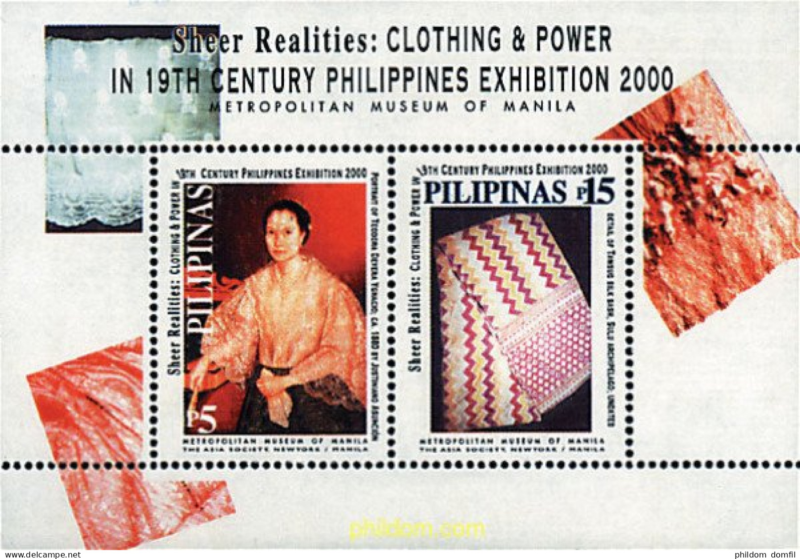 65138 MNH FILIPINAS 2000 EXPOSICION SOBRE EL SIGLO XIX - Philippines