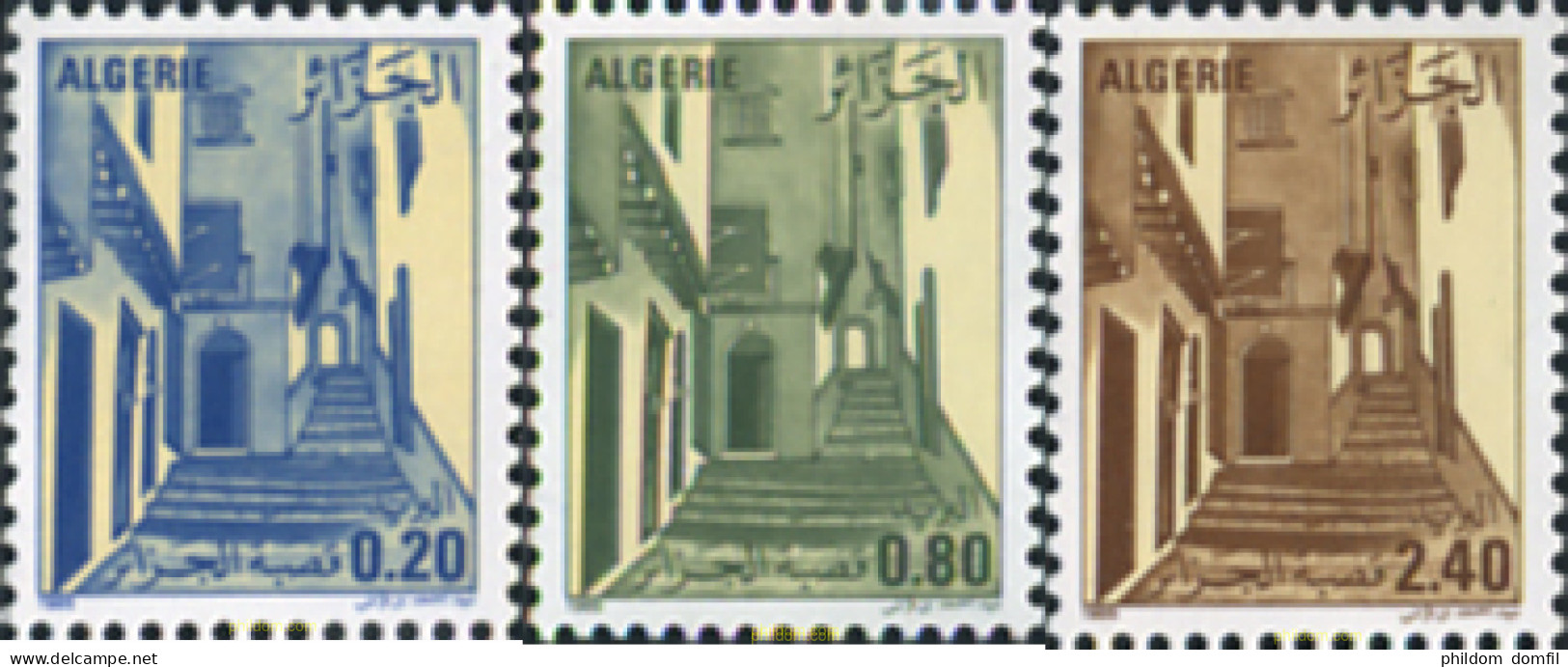 163164 MNH ARGELIA 1985 EL CASBAH DE ARGEL - Algeria (1962-...)