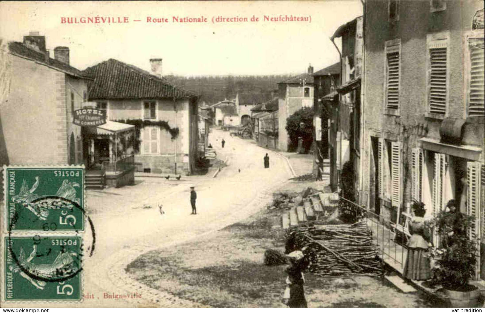 FRANCE - Carte Postale - Bulgnéville - Route Nationale - L 152141 - Bulgneville