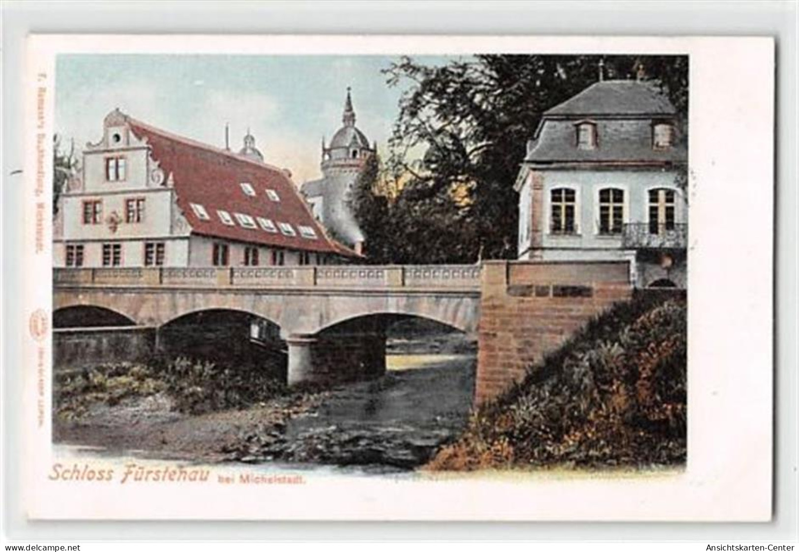 39120406 - Schloss Fuerstenau Bei Michelstadt Ungelaufen  Ecken Mit Albumabdruecken, Sonst Gut Erhalten - Michelstadt
