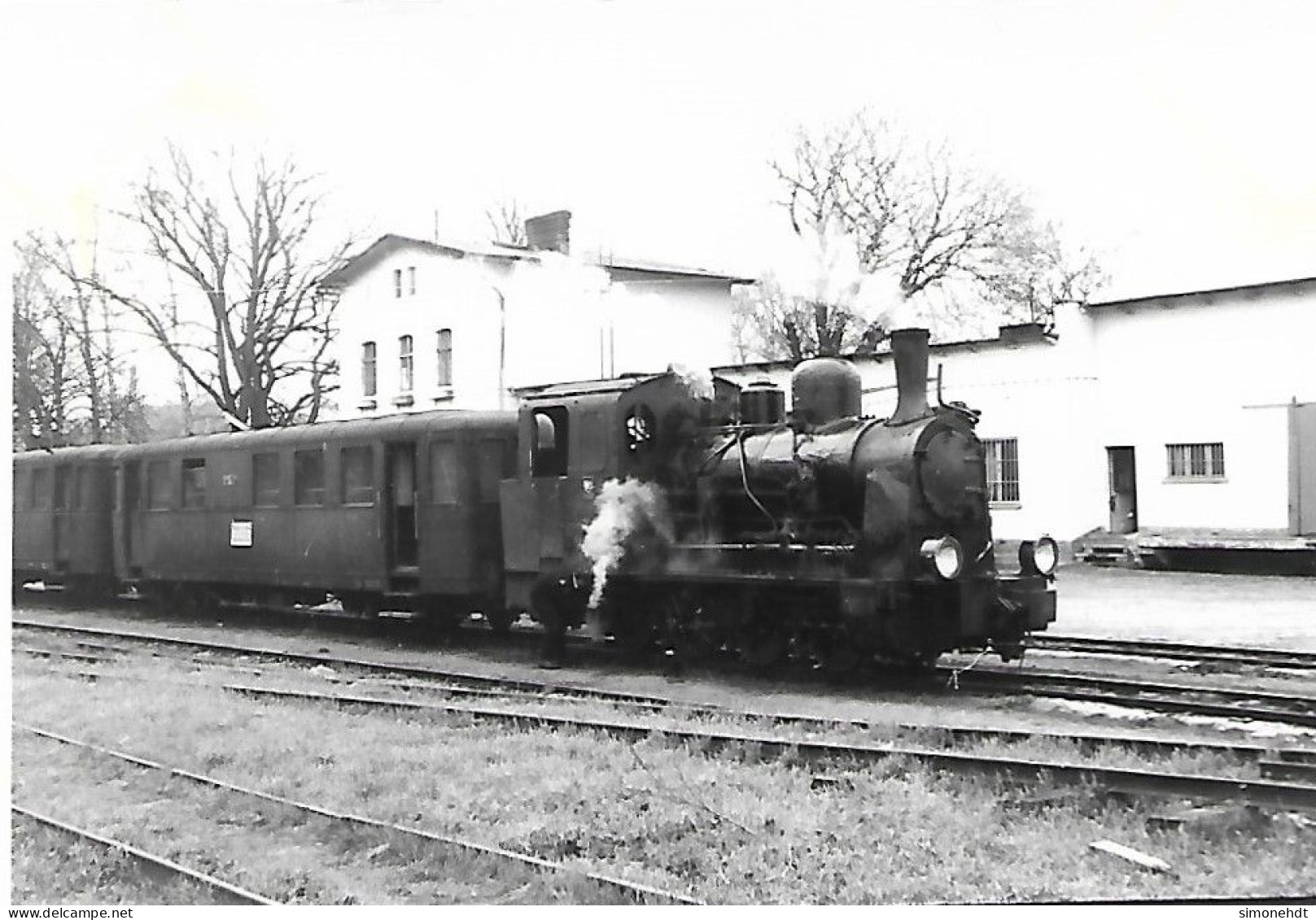 Chemin De Fer  - Photo  ( 12 Cmx 8 ) - Locomotive - Voir Scan Verso - Trains
