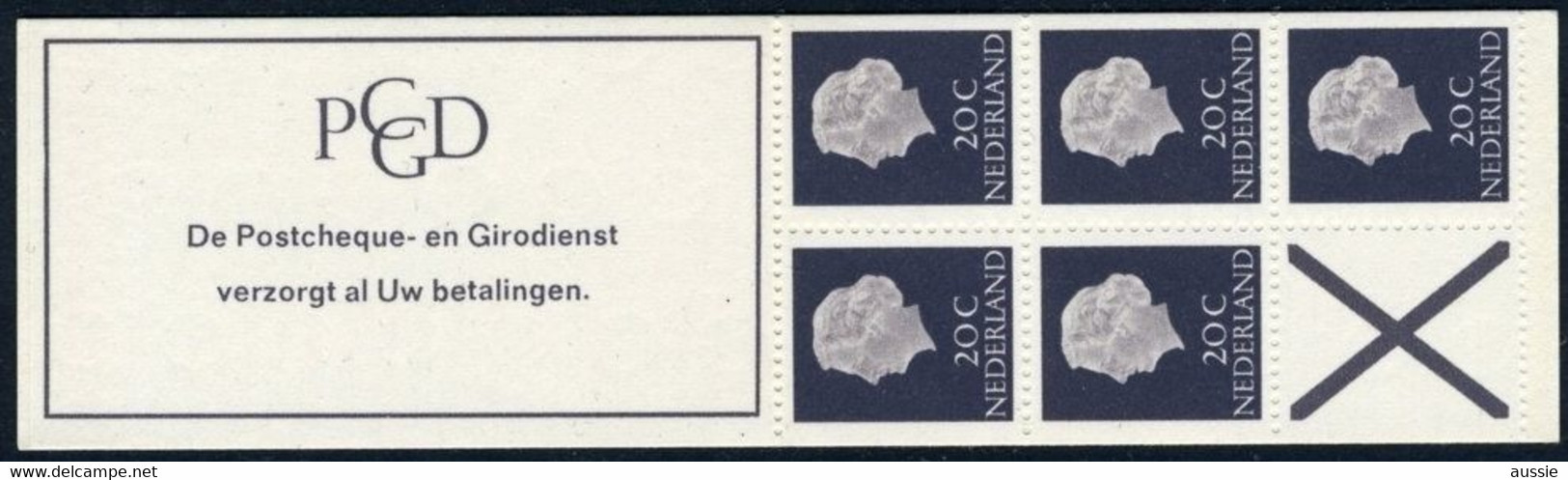 Pays-Bas Nederland 1973  Yvertn° Carnet  Pb 6c *** MNH - Booklets & Coils