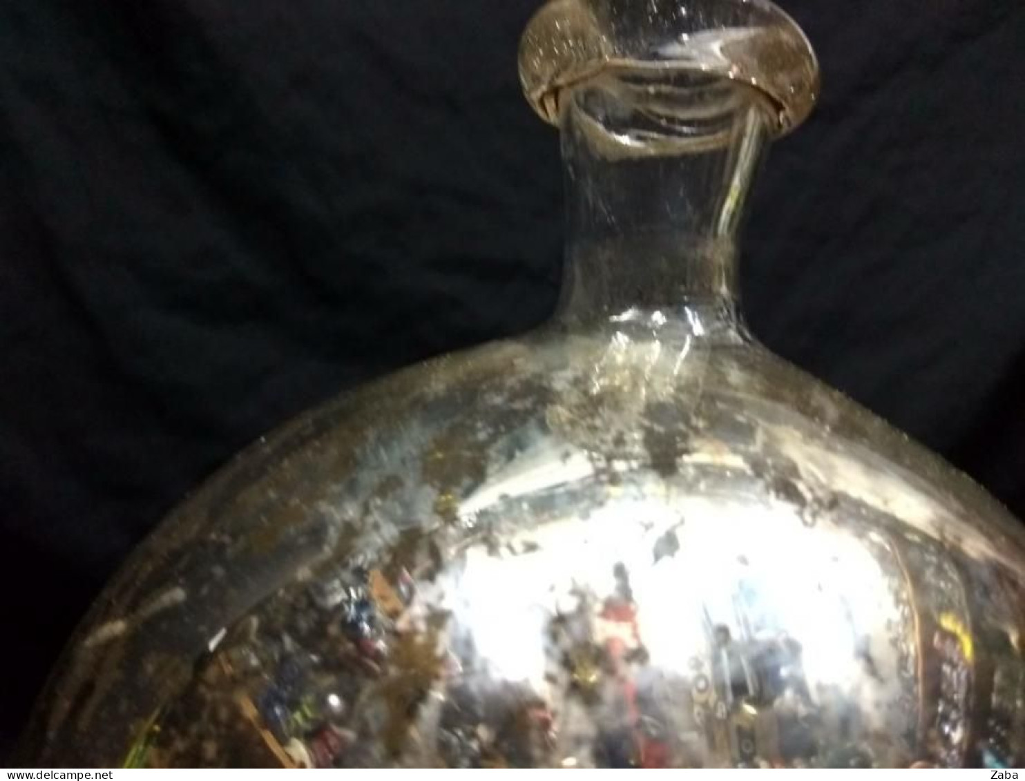 Antique Fireman Glass Granade,19th Century