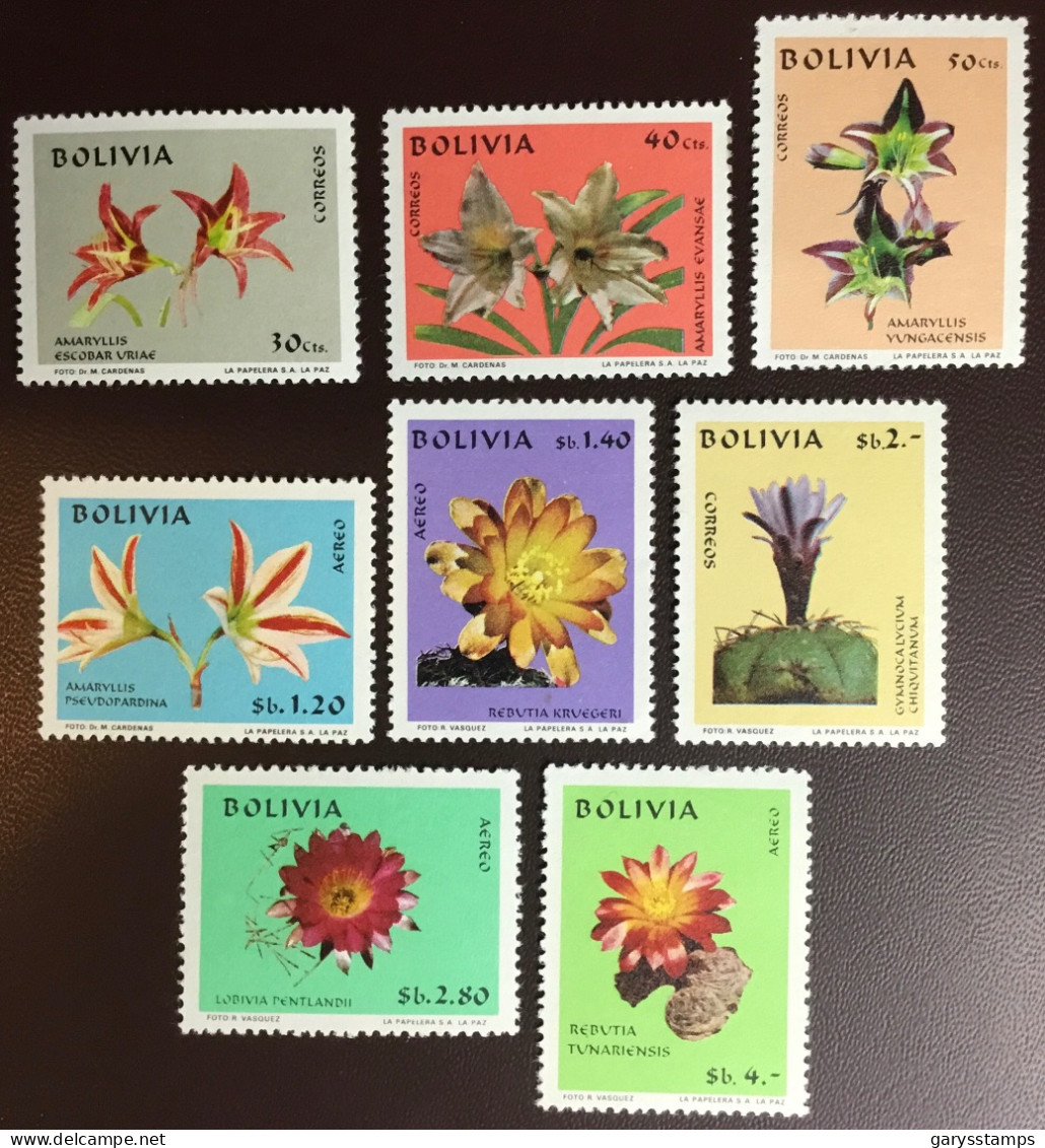 Bolivia 1971 Flowers MNH - Andere & Zonder Classificatie