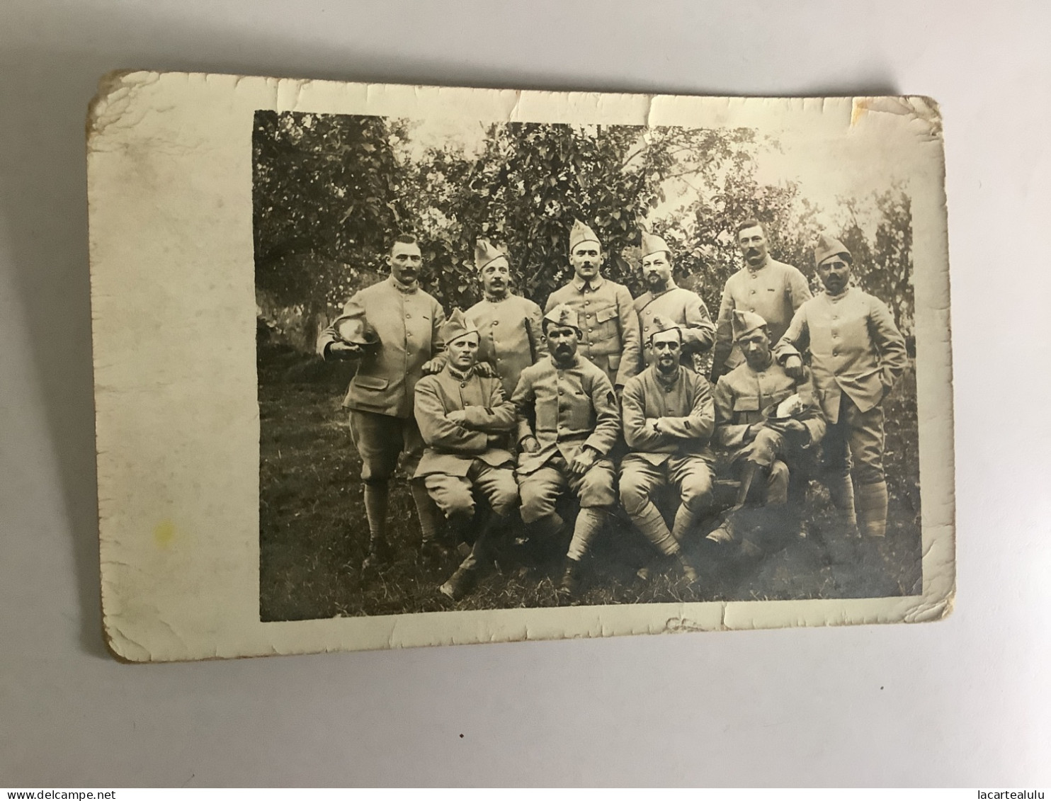 Carte Photo Militaire.militaria.guerre.WW1..régiment 104 - 1914-18