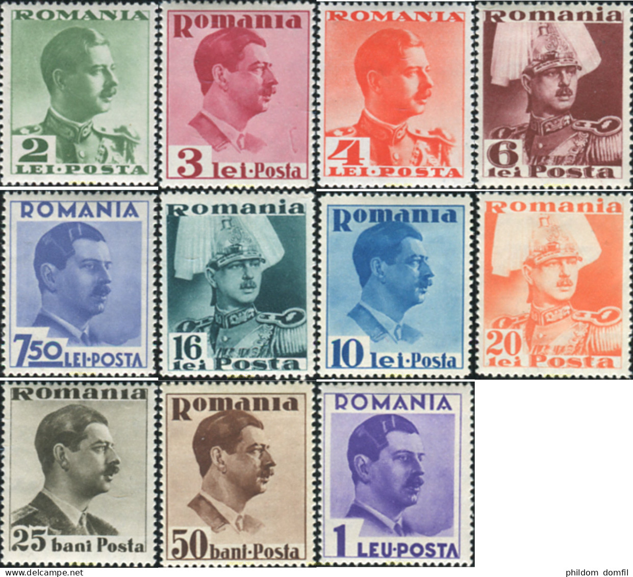 355595 HINGED RUMANIA 1935 CARLOS CANO - Sonstige & Ohne Zuordnung