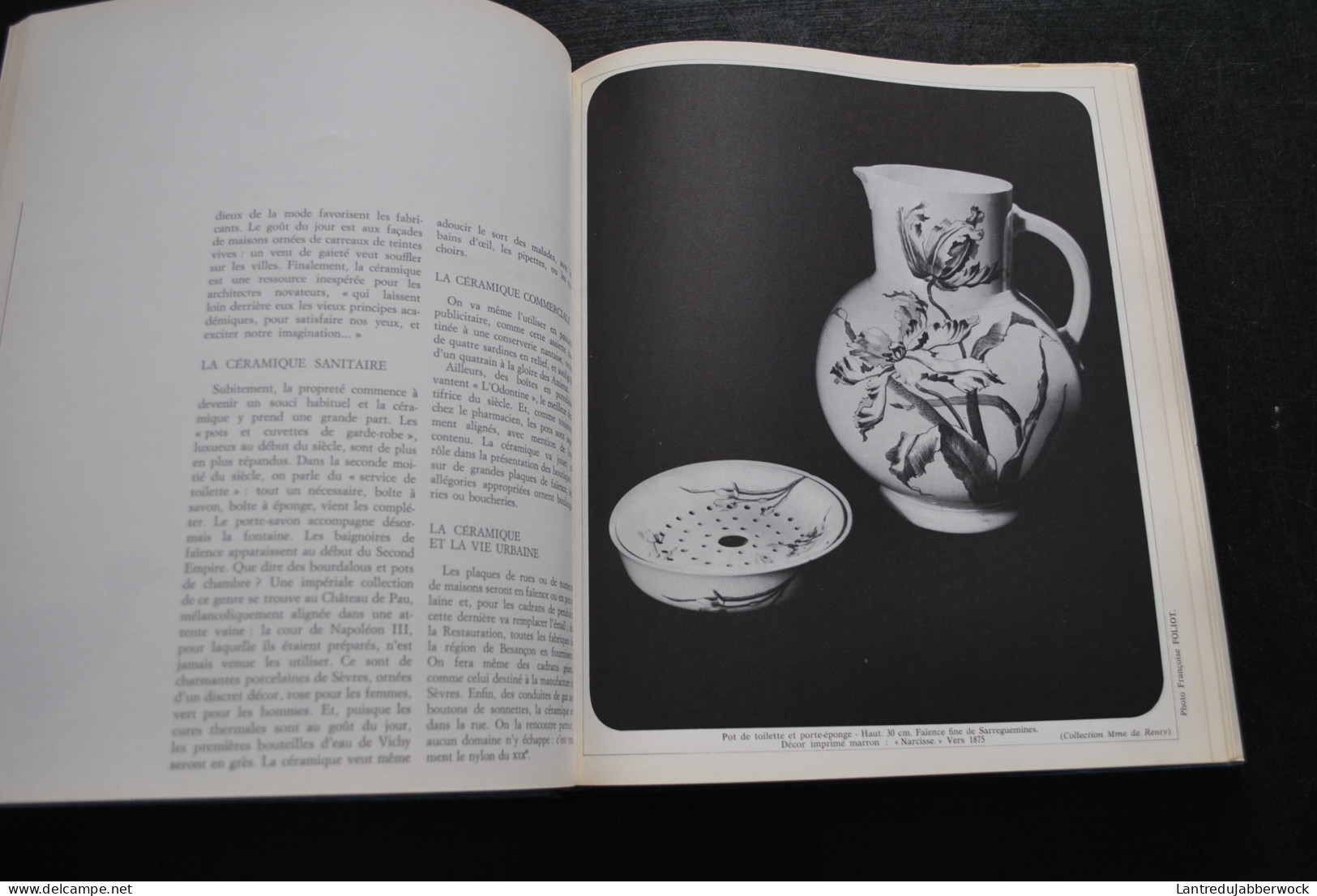 ERNOULD-GANDOUET La céramique en France au XIXè siècle GRUND 1969 marques cachets poterie faience fine porcelaine grès