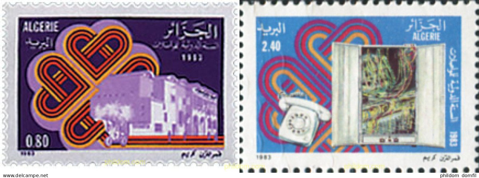 39165 MNH ARGELIA 1983 AÑO MUNDIAL DE LAS COMUNICACIONES - Algeria (1962-...)