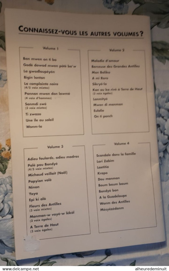 10 Chansons Créoles"Trussardi"vol 1"Martinique"GUADELOUPE"Biguine"la Complainte Noire"BAN MWEN ON TI BO - Outre-Mer