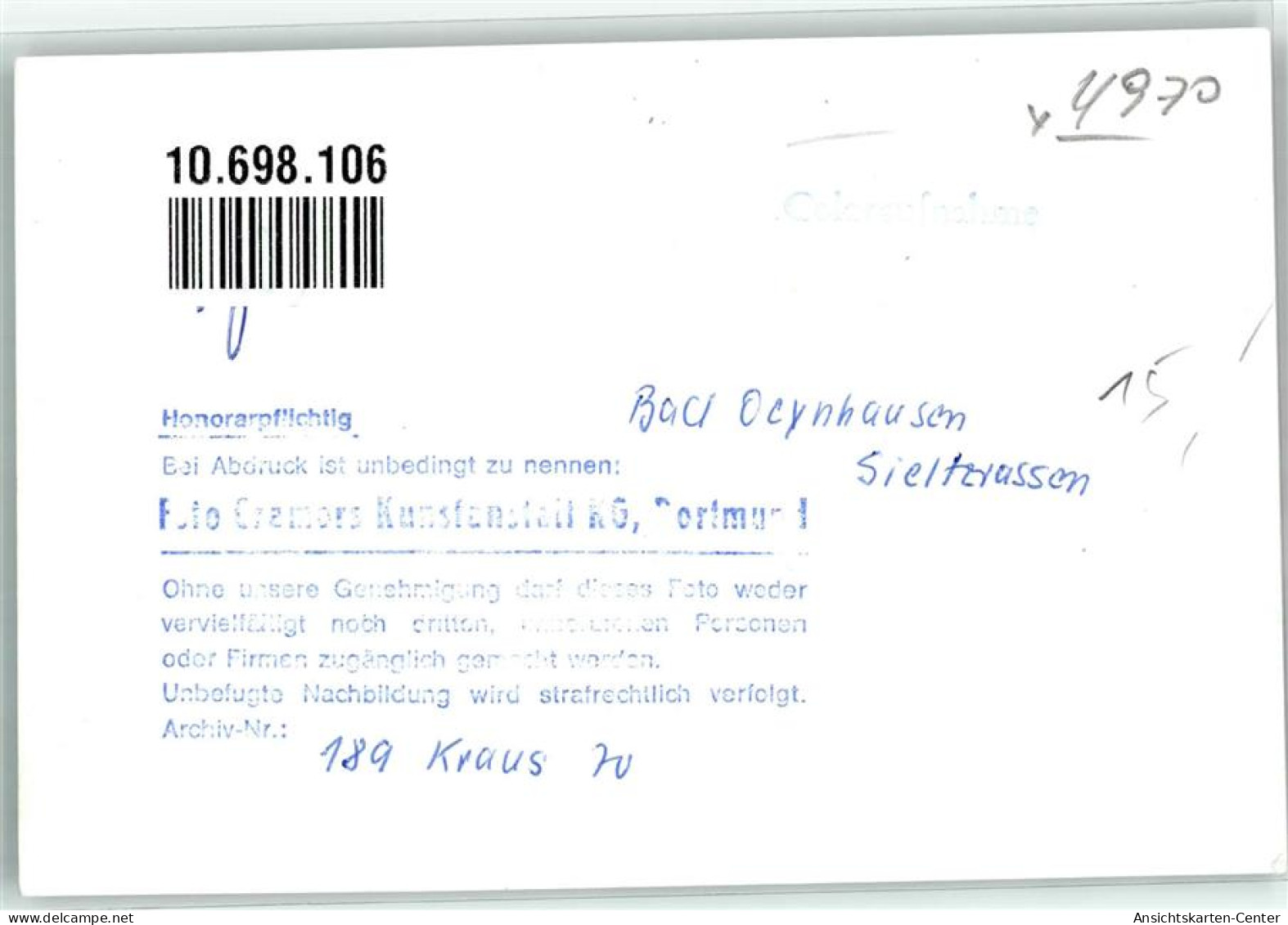 10698106 - Bad Oeynhausen - Bad Oeynhausen