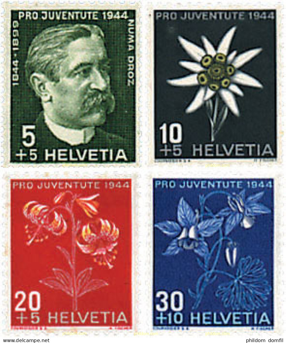 620182 HINGED SUIZA 1944 PRO JUVENTUD - Unused Stamps