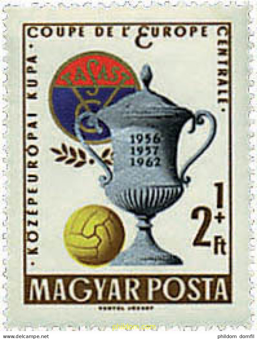 63978 MNH HUNGRIA 1962 COPA DE EUROPA CENTRAL DE FUTBOL - Ongebruikt