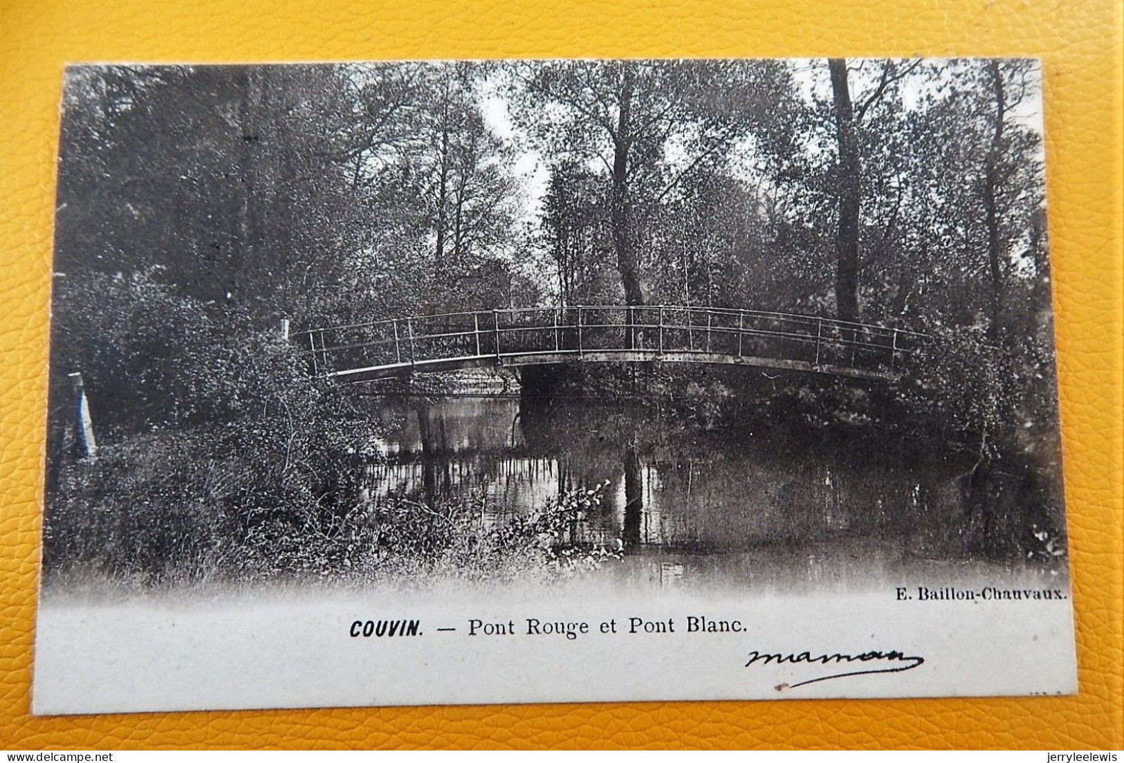 COUVIN  -  Pont Rouge Et Pont Blanc  -  1904 - Couvin