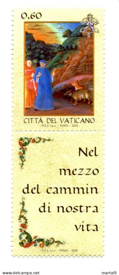 2009 VATICANO SET MNH ** Dante Alighieri - Unused Stamps