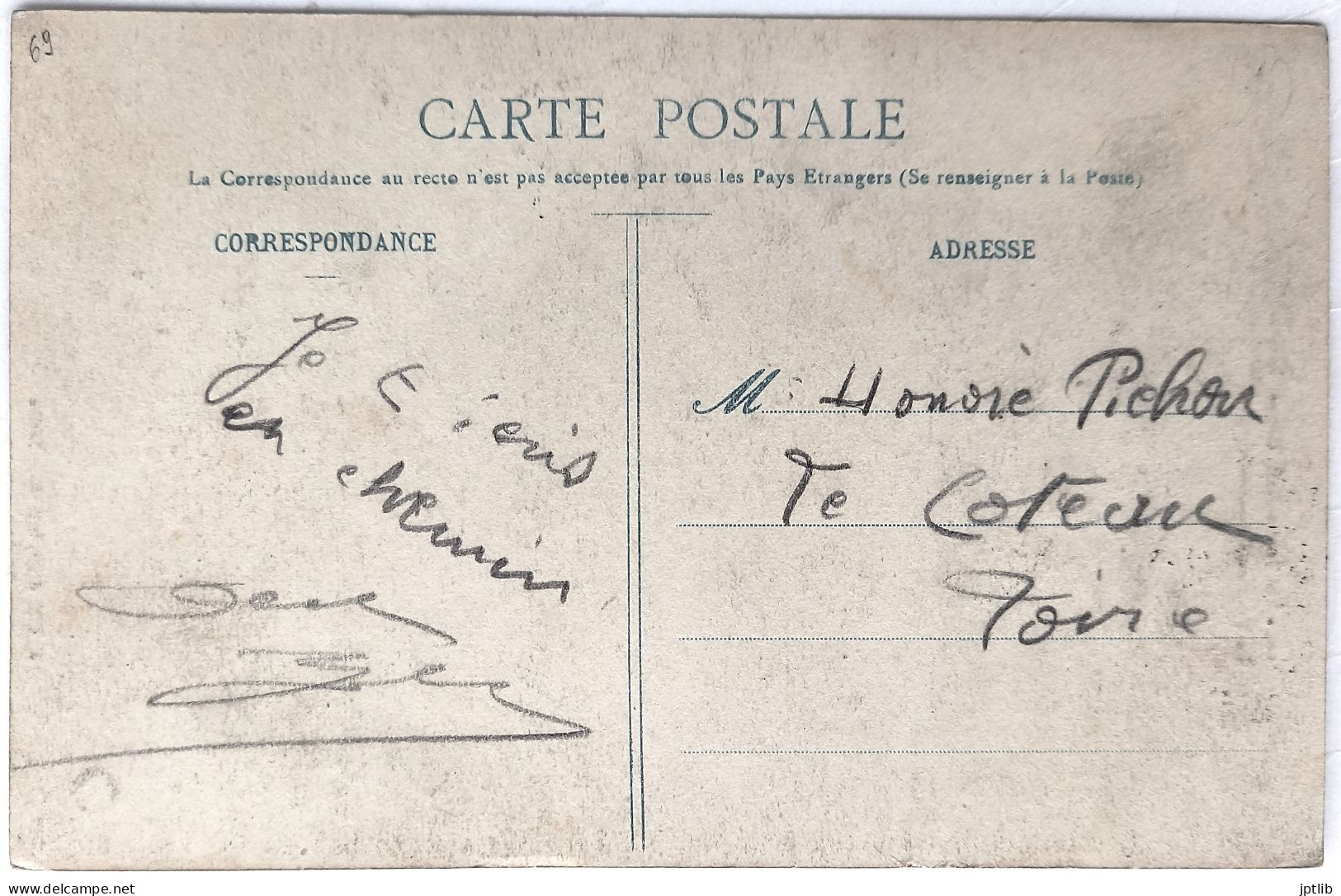 CPA Carte Postale / 69 Rhône, Tarare / A. Déal Et Cie - 99 / Les Environs De Tarare - La Turdine à Goutte-Vignole. - Tarare