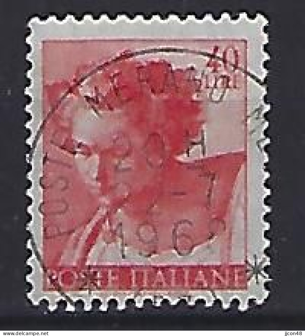 Italy 1961  Fresko Von Sixtinischen Kapelle Im Vatikan  (o) Mi.1088 - 1961-70: Used