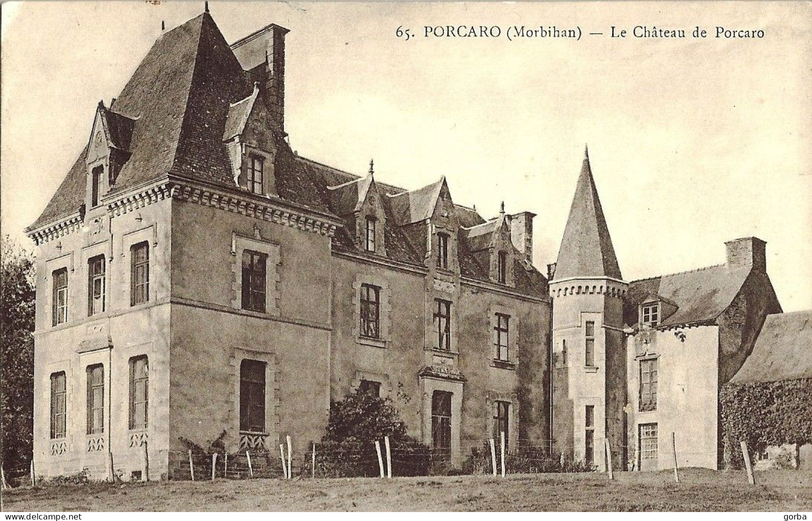 *CPA - 56 - PORCARO - Le Château - Otros & Sin Clasificación