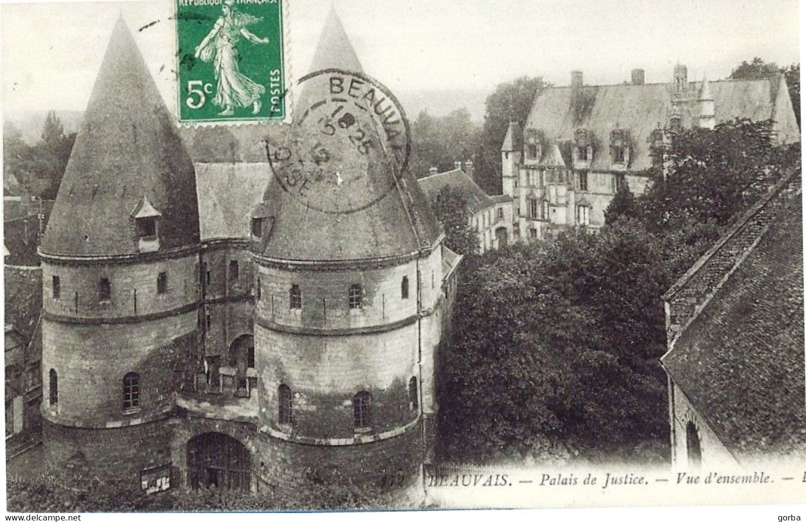 *CPA - 60 - BEAUVAIS - Vue D'ensemble Du Palais De Justice - Beauvais