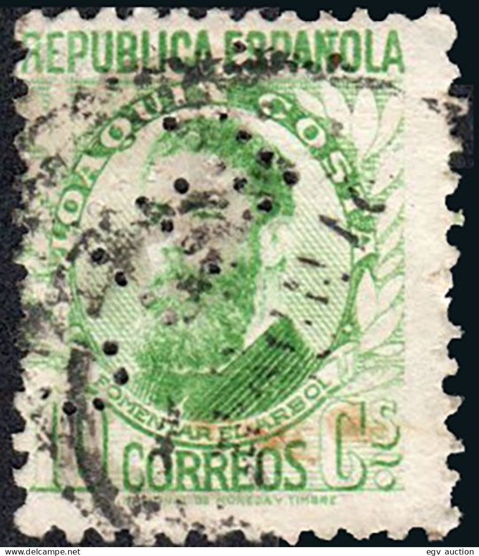 Madrid - Perforado - Edi O 664 - "CTNE" (Telefónica) - Used Stamps