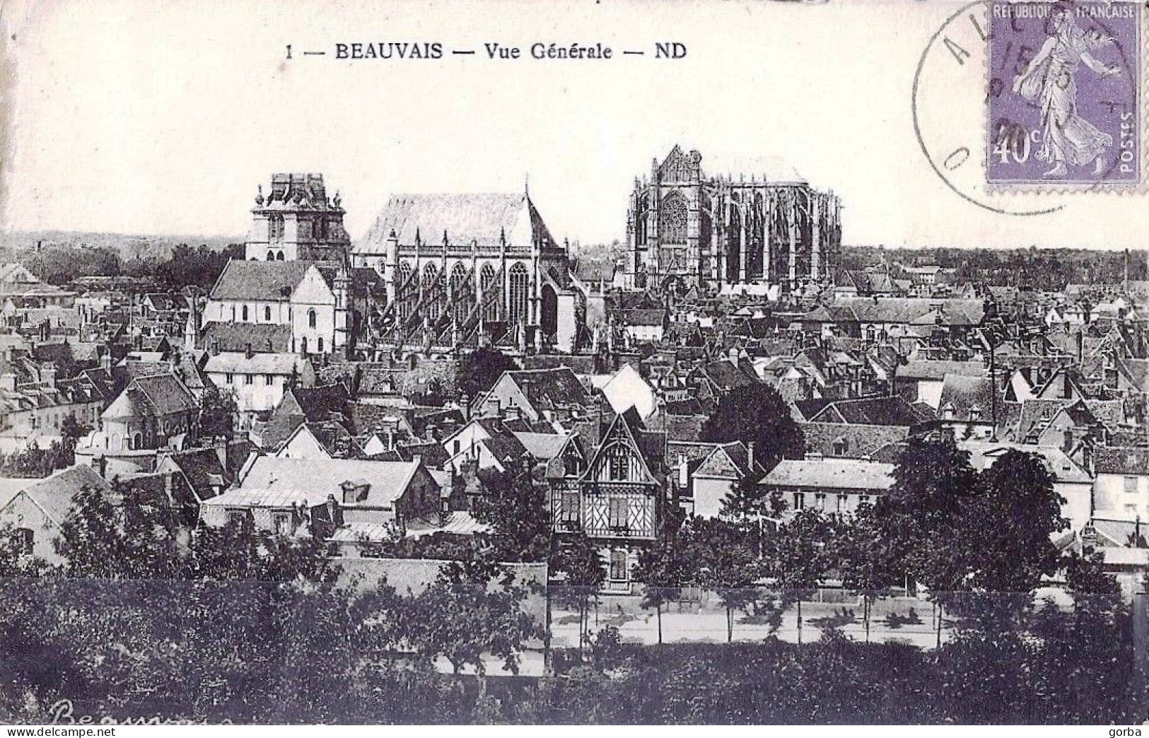 *CPA - 60 - BEAUVAIS - Vue Générale - Beauvais