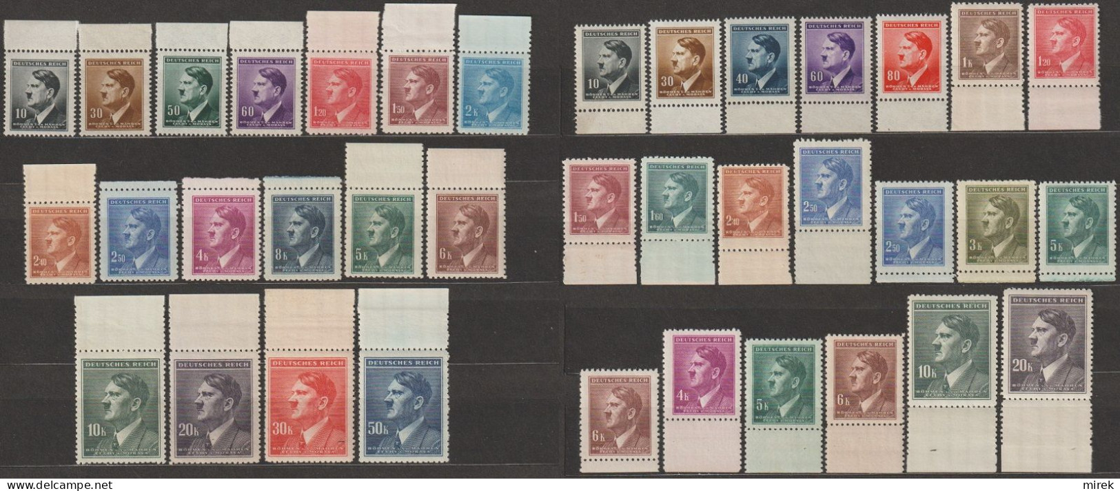 003/ Pof. 78-99, Border Stamps - Nuevos