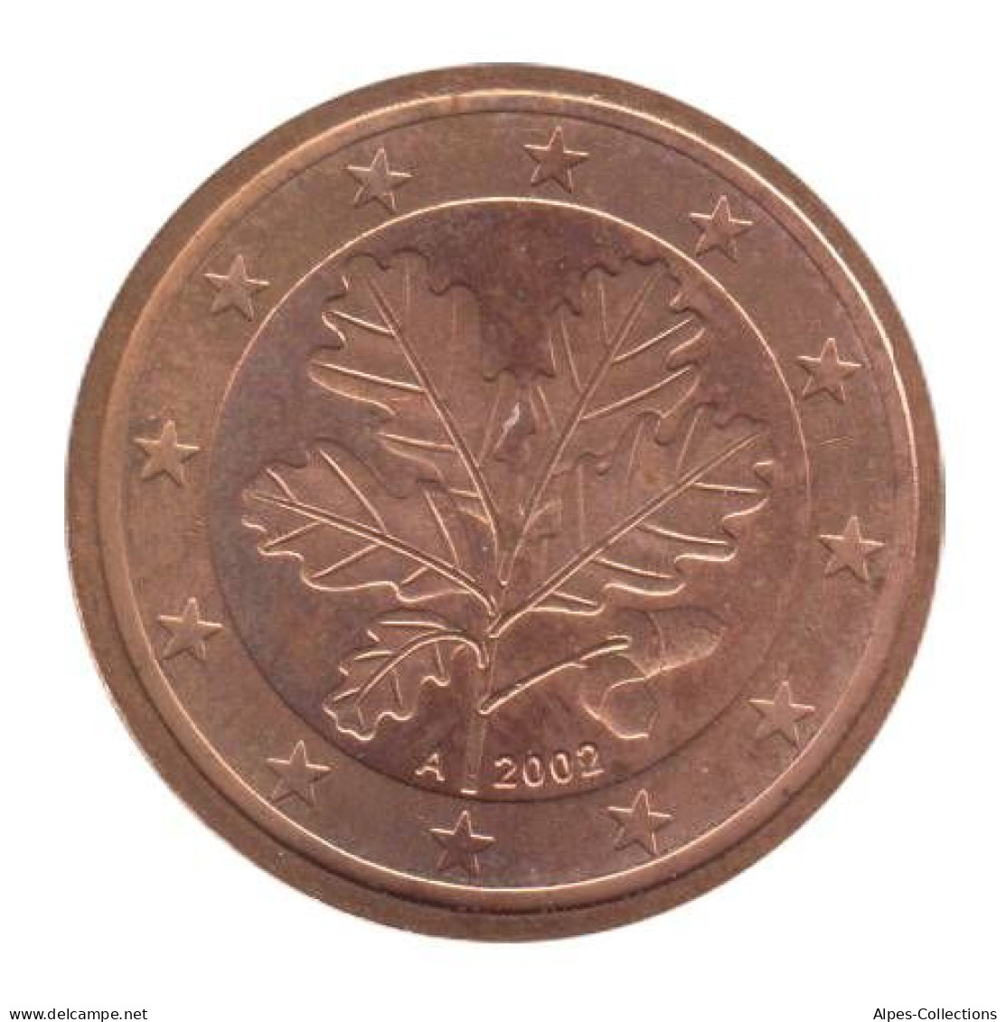 AL00202.1A - ALLEMAGNE - 2 Cents D'euro - 2002 A - Allemagne