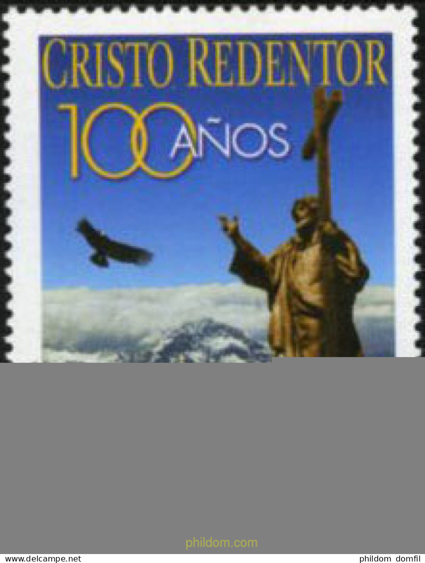 175275 MNH CHILE 2004 100 AÑOS CRISTO REDENTOR - Cile