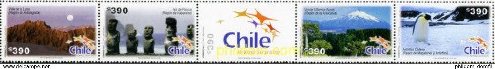 210773 MNH CHILE 2007 PAISAJES - Cile