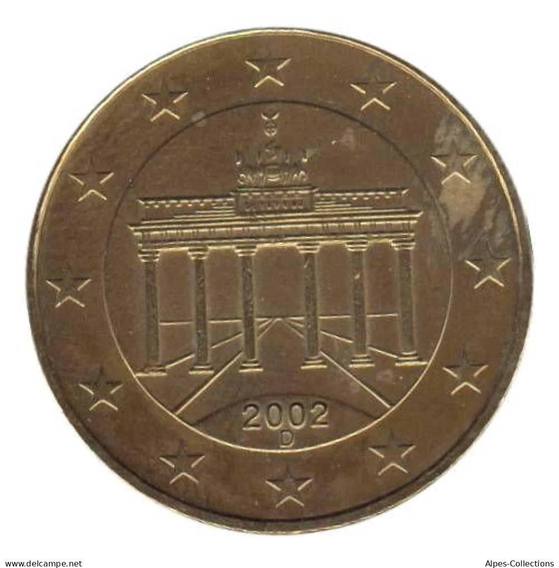 AL01002.1D - ALLEMAGNE - 10 Cents D'euro - 2002 D - Germania