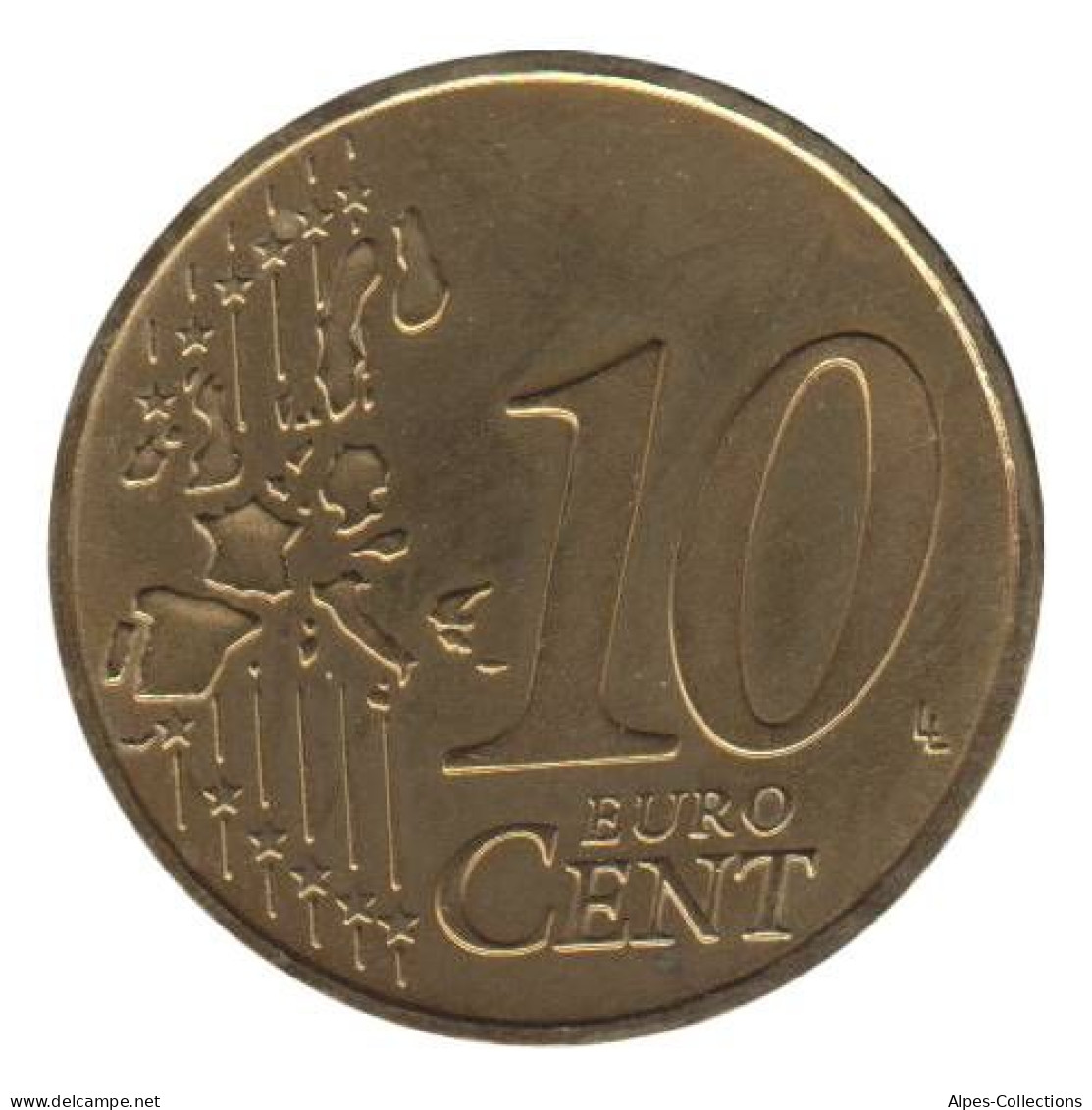 AL01002.1D - ALLEMAGNE - 10 Cents D'euro - 2002 D - Germania